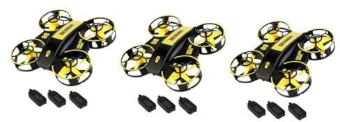 ifundom 3 Stück Quadrocopter Drohne Ferngesteuerter Hubschrauber Rc Hubschrauber Flugzeug Mini Schmetterlingsauto Zum Drehen