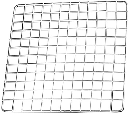 COLLBATH Rejilla Resistente al Desgaste de Enfriamiento de Acero Inoxidable Optimiza el Efecto de Enfriamiento para Pan y Carne Adecuado para Asar y Hornear