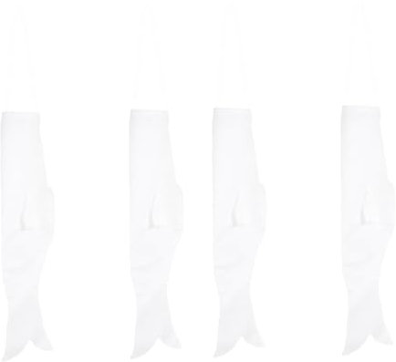 OFFSCH 4stücke Graffiti Karpfen Windsäcke Leere Windsocken Für Hängende Garten-Dekoration Lange Karpfenflaggen Zum Malen Und Basteln Japanische Koinobori Für Kreative Projekte