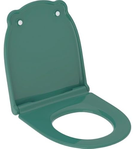 Geberit Bambini WC-Sitz für Kinder, ohne Absenkautomatik, 502.969.79.1, Farbe: Waldgrün