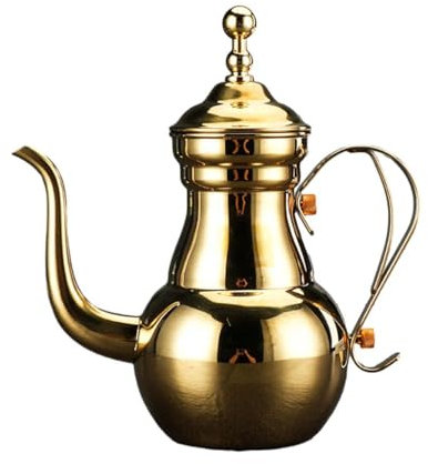 Dispensador de Aceite de Oliva de Acero Inoxidable Recipiente de Vinagre para Ensalada y Cocina para Cocinar Recipiente de Almacenamiento de Tarro de Aceite para Cocina a prueba(Size:2000ml,Color:Oro)