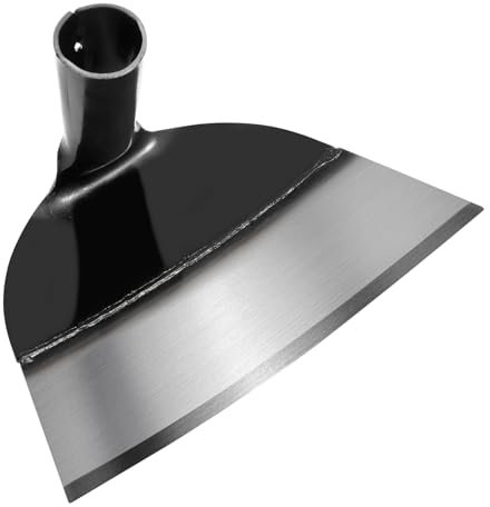 WEKADRIN Azada De Mano De Acero Para Deshierbe Agrícola Sin Mango, Herramienta Manual De Jardinería Resistente y Práctica Para Aflojar y Labrar Suelo, Uso Jardín y Cultivo