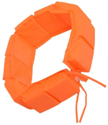 Schwimmauftriebsgürtel, Pool Float -Gürtel wasserdicht, Einstellbarer Schwimmhilfe, orange, einfach zu bedienen, tragbar für Anfänger von Erwachsenen