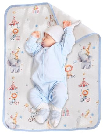 Alèse de lit bébé Protection douce, respirante et anti-fuite pour le tapis | Housse de matelas à langer imperméable Pour couffin berceau lit bébé apprentissage propreté protection literie