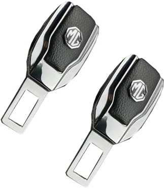JsjjQf 2 Pezzi Prolunga Cintura Sicurezza Auto per MG Pilot TF Xpower SV ZR ZS ZT One,Fibbia della Cintura Fermo Disattivazione dell'Allarme Cintura di Sicurezza