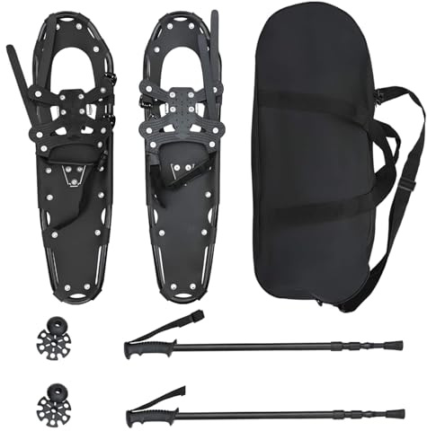 vidaXL Raquettes 3 en 1 Aluminium et HDPE Équipement Sportif de Plein Air