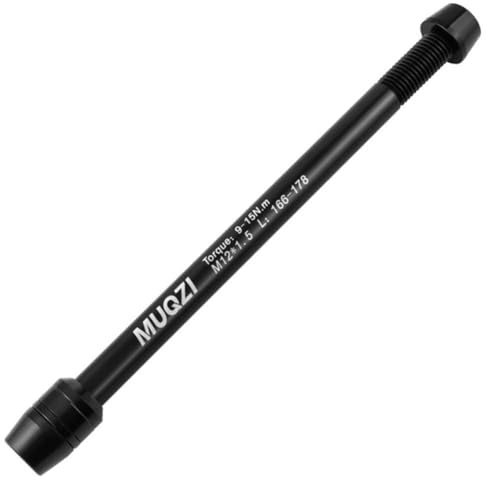 Wapasezyar Fahrrad Rollentrainer Steckachse, M12 x 1.0 Gewindesteigung, für Indoor Rennrad Mountainbike (166-178mm)