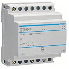 Busch-Jaeger ST312 Klingeltrafo 12V/AC 2,08A, 24V/AC 1,04A