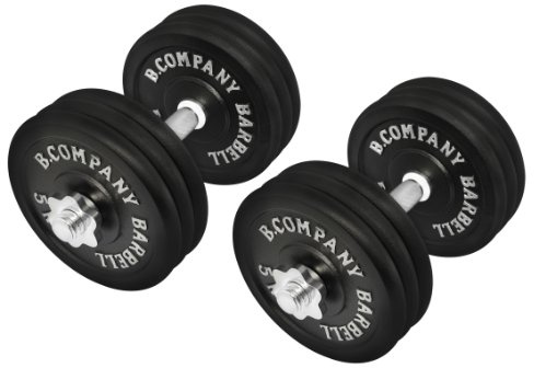 Guss Kurzhantel-Set 65Kg (2 x Kurzhantelstange 35cm und 12x5Kg Hantelscheiben) Hantelset Hanteln Gewichte