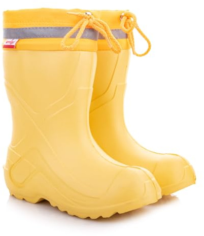 LEMIGO Camp Kinder federleichte Eva Gummistiefel mit Stulpe