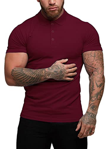 Långärmad skjorta för män, lediga skjortor, t-shirts med pikétröjor, stretchig bomull, undertröjor