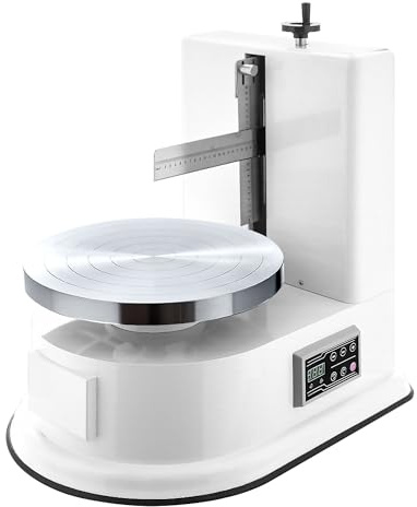 GGM Gastro Torten Glättungsmaschine 60 W | Professionelle Ergebnisse, zeitsparende Reinigung, flexible Drehrichtung, stufenlose Geschwindigkeitsregulierung