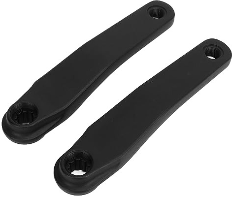 Alomejor Aluminiumlegierung Kurbelarm Set f¨¹r Elektrofahrrad Mittelmotor 170mm 10 Z?hne ISIS Standard 2PCS Hochwertig Kompatibel mit Antriebssystemen