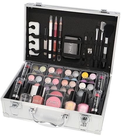 ZMILE COSMETICS French Manicure Kosmetikkoffer vegane Kosmetik mit Schminke - Make Up Set für unterwegs, zum Reisen und Verschenken