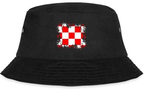 Spreadshirt Kroatien Kroatien Flagge Fischerhut