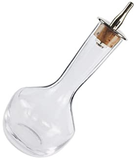 GOOHOCHY Doseur de Verre Cristal pour Absinthe Distributeur de Boissons avec Bec Verseur Bouchon de Bouteille de Vin Couleur Aléatoire Flacon Mixeur Portable pour Whisky Couleur Aléatoire