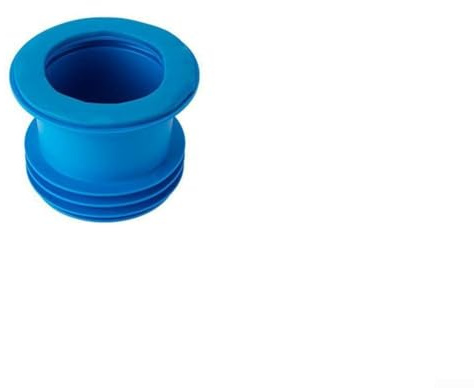 Gdfnmogo Anillo de sellado de brida de inodoro para tubo de drenaje de PVC de 100-110 mm, junta de goma, salida de suelo, prevención de derrames, conexión de cuenco de inodoro, accesorio de fontanería