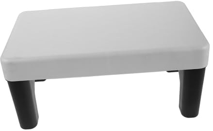 Toyvian Ergonomischer Toilettenhocker für Kinder und Erwachsene Verdickte Rutschfeste Fußstütze aus Robustem Kunststoff Leichter Badezimmerhocker für Sicheres Hocken und Töpfchentraining