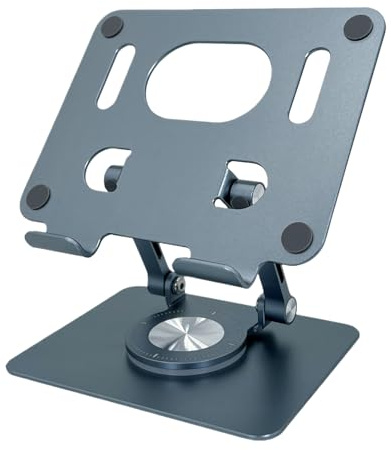 Notebook Stand - Foldable Adjustable Laptop Stand | Ergonomic Desktop Stand for Home, Office, Workplace, Study, Bedroom, Living Room