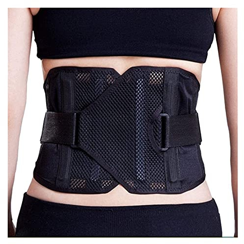 Cinturón de Soporte Lumbar para Mujeres y Hombres, Entrenador de Cintura, cinturón de protección del Abdomen Transpirable, Cintura Adelgazante Sexy (tamaño: Mediano)