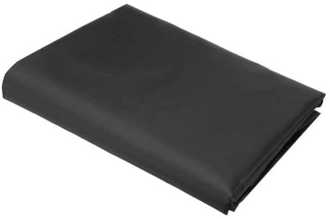 NINMORTH Tischtennisplatte Abdeckung für Outdoor Indoor Polyester Wasserdicht Staub Schnee zum Schutz 280 x 150 cm Schwarz