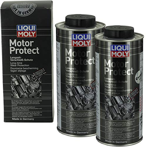 Liqui Moly 2x 1018 Motoröladditiv (1 L) | Lm 1018 ( Langzeit-Verschleiss Schutz Additiv ), Motorschutz