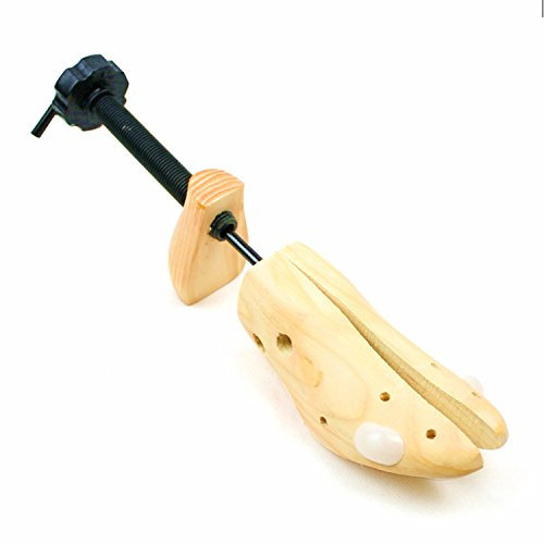 Logei® 1 paire de Embauchoirs en Bois à Chaussures réglable pour longueurs et largeurs (39-42)