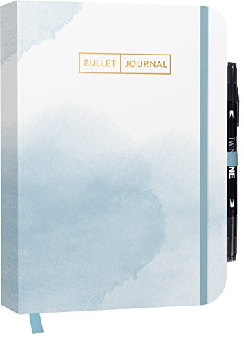 Bullet Journal Watercolor Blue 05 Set