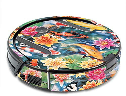 MightySkins Skin Compatible with Shark Ion Robot R85 Vacuum - Koi Pond | Protective, Durable, and Unique Vinyl Decal wrap Cover | Easy to Apply, Remove, and Change Styles | Made in The USA