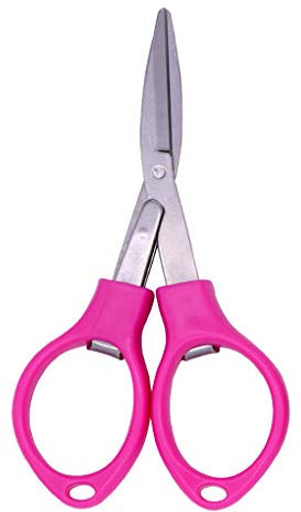 RONGJJ Sastre Tijeras, Tijeras De Tapicería para Modistas con Cuchillas Afiladas, Mango De Agarre Suave para Cortar Telas, Cuero, Material, Ropa, Alteración Pesado, Pink
