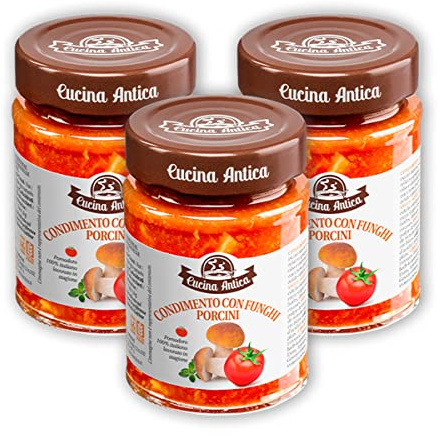 Cucina Antica - Steinpilzsauce - 3 Gläser à 190 g
