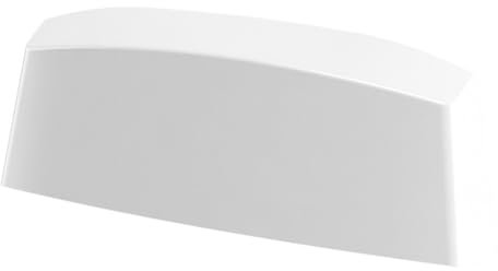 Estika Wasserschlitzkappen Fenster, 25 Stück, Weiß 45 mm, fensterlüftung abdeckung, fenster lüftung, fenster scharnierabdeckung, fenster schwitzwasser