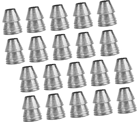 ibasenice 20 Pièces Cales Métalliques Coniques Pour Marteau, Diamètre 11mm, Rondes En Fer Robuste, Cales De Renfort Pour Outils De Construction Et Fournitures D'installation