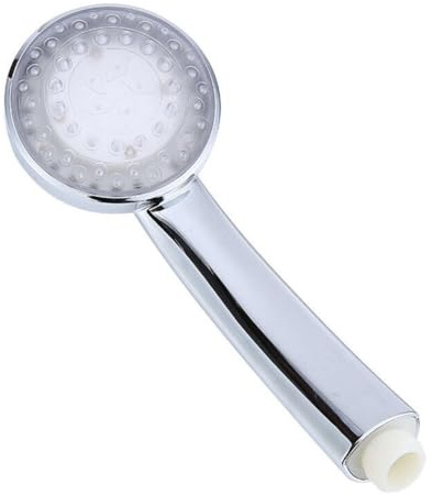 MoSundi Pommeau de douche LED avec cascade de couleurs pour améliorer votre salle de bain avec support de douche style noir pommeau de douche noir mat