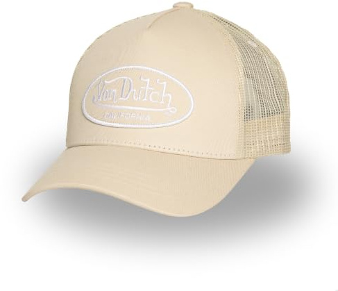 Von Dutch Cap Herren und Damen, Trucker LOFB, Beige B35