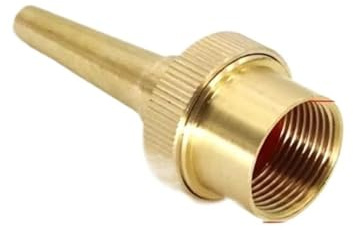SITBXO Ugello per Fontana Ugelli for fontane a Getto Dritto in Ottone Regolabili da 1/2 a 3/4 a 1 for Piscine, ugelli for fontane a Getto Universale(3-4inch)