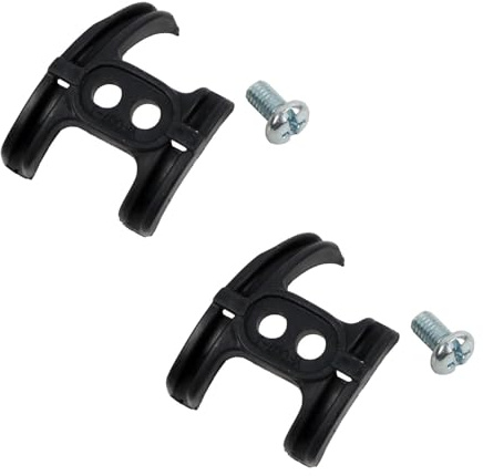 FJDRSIG 2-Piece Bottom Bracket Cable Guide Set, Plastic, Anti-Friction, Universal Fit, Easy Install, Black