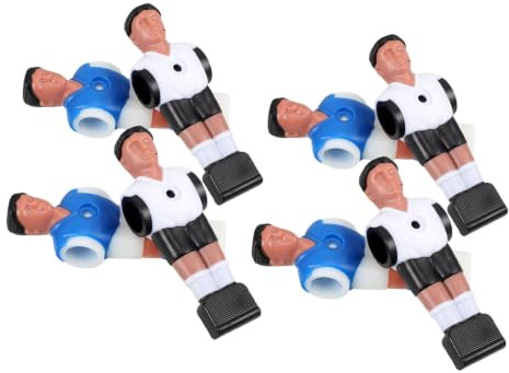 TIDTALEO 8 Piezas de Figuras de Futbolín de Resina para Reemplazo, Compatibles Mesas de Futbolín, Ideales para Entretenimiento en Casa y Juegos Familiares