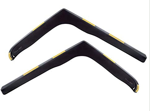 J&J AUTOMOTIVE Windabweiser passend für Mercedes Sprinter 1995-2006 2tlg, Heko Regenabweiser Vorne Getönt Dunkel Passform