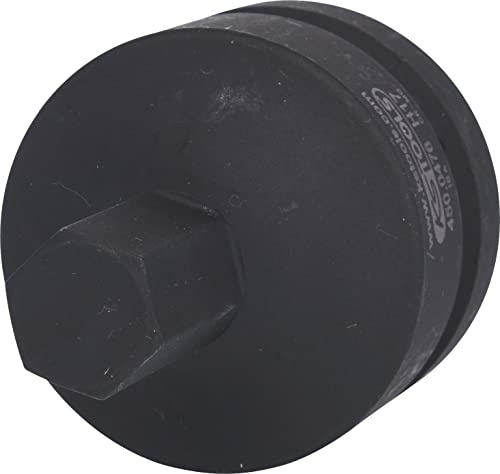 KS Tools 450.0476 1 Kraft-Bit-Stecknuss Innensechskant, kurz, 17 mm