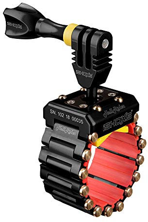 iSHOXS Hell Rider – Robuster Halter für GoPro, DJI, Akaso, Insta360 | Montage für Motorrad, Fahrrad & Sportfahrzeuge | Für Rohre Ø 15-42 mm, erweiterbar bis 200 mm | Antivibration & Silikonschutz