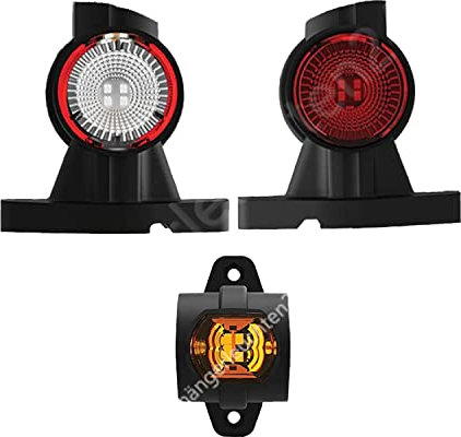 Friso LED Begrenzungsleuchten Seitenleuchten Positionsleuchten LKW PKW Anhänger Wohnwagen (kurz)