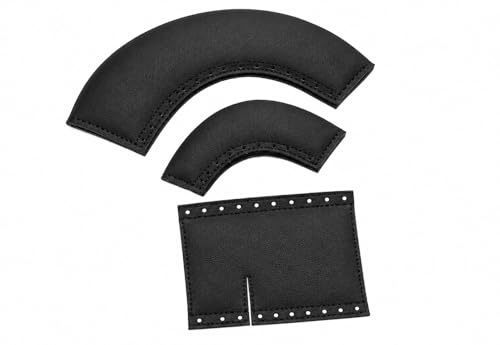Bellfront Bariton Handschutz 3-teilig Schwarz – Elastisches Rindsleder, Schweißschutzset mit Schnüren, robust & komfortabel, schützt Bariton vor Kratzern & Korrosion, passend für alle Modelle