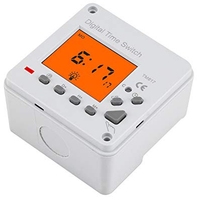 Digital Timer Electric Programmable Smart Control Switch Timer with Backlight Display for Household Appliance Advertising Board Road Lamp Neon Light
