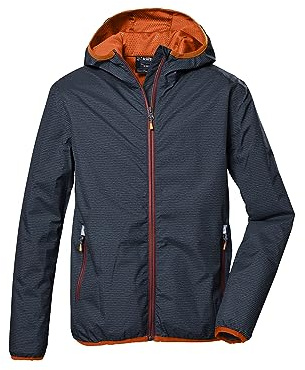 killtec Garcon Funktionell jacka med huva KOS 279 BYS JCKT, mörk petrol, 116, 41465-000