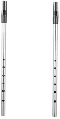 VICASKY 2stücke Soprano Blockflöte D-note Für Anfänger Robustes Musikinstrument Für Hochwertige Verarbeitung Für Musikinteresse Und Entwicklung Sicher Und Langlebig Sanfter Mit