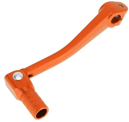 Hihaha Folding Motorcycle Gear Shifter Lever for Bosuer 125 Aluminum Alloy Pedal Shift Lever Arm Orange