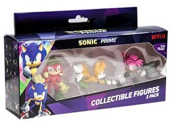 Sonic - 3 confezioni – Amy + Knuckles + Tails