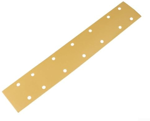 Quadratisches Schleifpapier, 70 x 420 mm, 20 Stück mit Staubsammelfunktion, perfekt für Handhobel-Anwendungen (320)