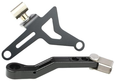 BEUAOCK Compatible avec Yamaha XTZ 700 / Tenere 700 Rally Edition/World Raid XSR700 MT-07 FZ07 ABS Moto Bras d'embrayage à Un Doigt et Support